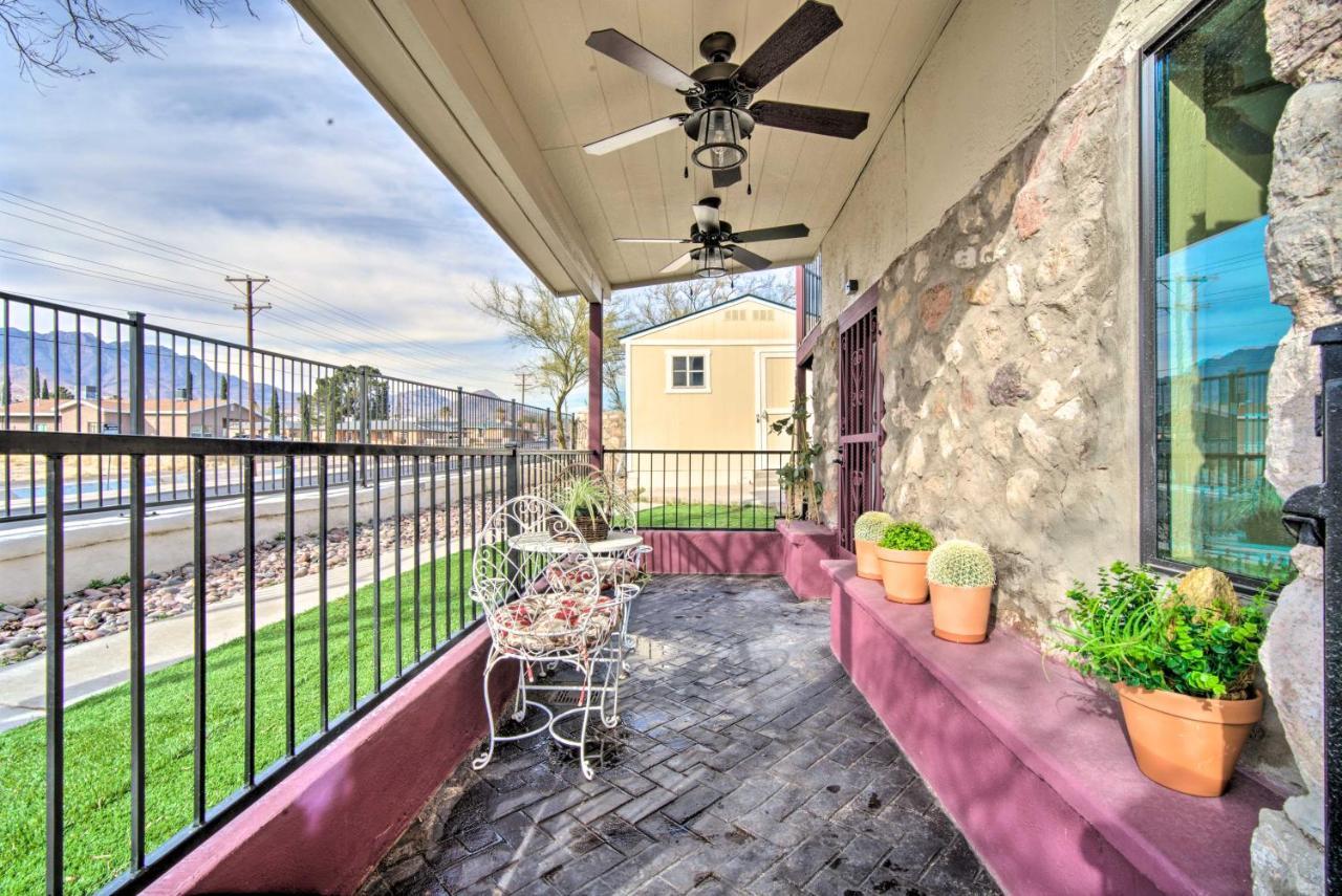 Cozy El Paso Studio With Patio About 5 Mi To Utep! Apartment ภายนอก รูปภาพ