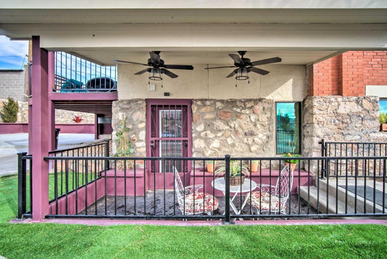 Cozy El Paso Studio With Patio About 5 Mi To Utep! Apartment ภายนอก รูปภาพ